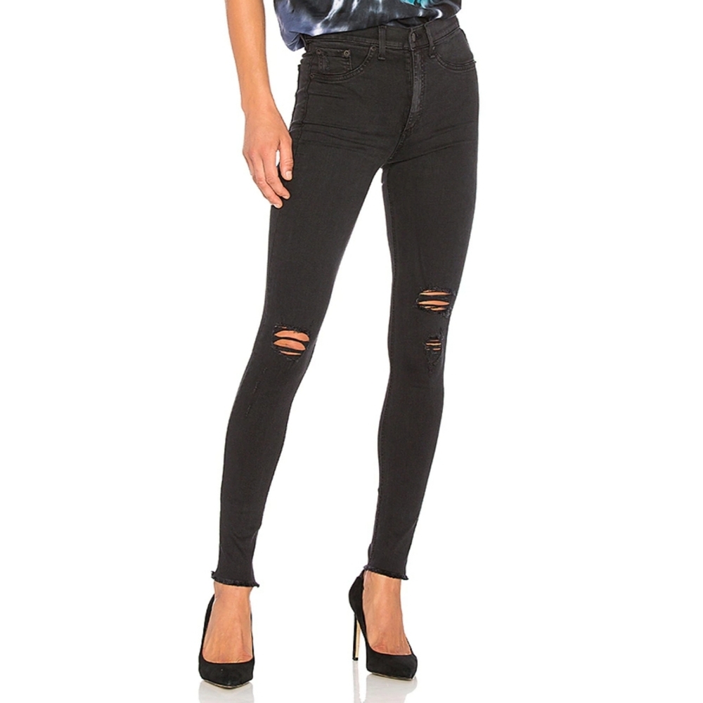 Rag & Bone High Rise Legging Skinny Jeans